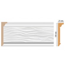 Плинтус потолочный DECOMASTER D218-114 (100*25*2400мм)