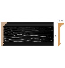 Плинтус потолочный DECOMASTER D218-195 (100*25*2400мм)