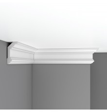 Плинтус потолочный гладкий DECOMASTER 96321F гибкий (100*50*2400мм)