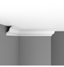 Плинтус потолочный гладкий DECOMASTER DP-2212 (125*105*2400мм)