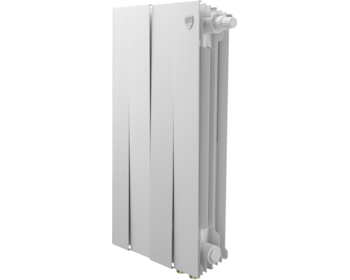 Радиатор биметаллический Royal Thermo Piano Forte 500 VDR80 4 секции, bianco traffico Радиатор биметаллический Royal Thermo Piano Forte 500 VDR80 4 секции, bianco traffico
