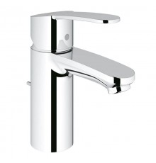 Grohe 33 552 20E Eurostyle Cosmopolitan Смеситель для раковины 84 мм, со сливным гарн., EcoJoy 3355220EGr