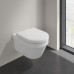 VilleroyBoch Architectura Комплект Унитаз-подвесной 37х53х33см., сиденье с функцией QuickRelease, Softclose, цвет: альпийский белый. 4694HR01