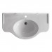 Globo Paestum Раковина 110x60 см, 1 отв., цвет: белый. PA022.BI*1, PA094met