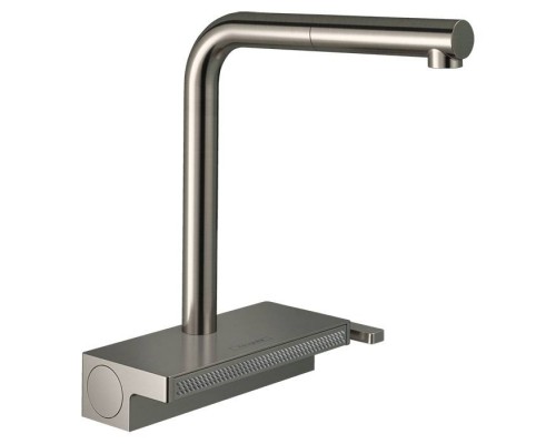 Hansgrohe Aquno Select M81 Смеситель для кухни 250, на 1 отв., с вытяжным душем, 2jet, sBox, цвет: нержавеющая сталь. 73830800 Hansgrohe Aquno Select M81 Смеситель для кухни 250, на 1 отв., с вытяжным душем, 2jet, sBox, цвет: нержавеющая сталь. 73830800