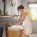 Hansgrohe Rebris E Смеситель для раковины, 1 отв., с донным клапаном, цвет: хром. 72557000
