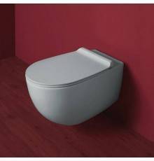 Simas Vignoni Унитаз подвесной безободковый 56x36.5см, цвет: tela matt. F85,  VI18 tela matt
