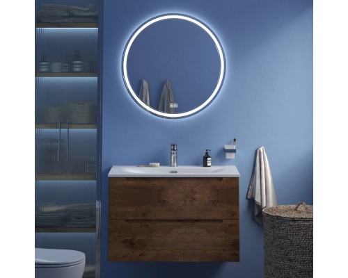 Мебель для ванной комнаты BelBagno Etna 80 rovere moro, раковина BB-8099-80 Мебель для ванной комнаты BelBagno Etna 80 rovere moro, раковина BB-8099-80