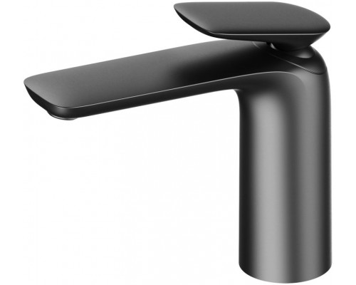 AQM6510GM Como Смеситель для раковины 127 мм, гладкий, подводка ½ Серый матовый AQM6510GM