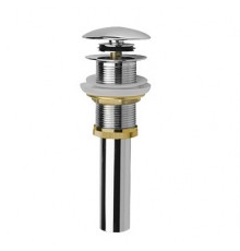 AQM7001-0 Донный клапан PushOpen, без перелива, хром AQM7001-0
