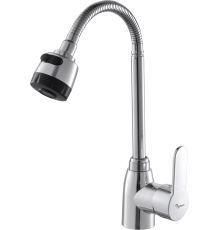 Смеситель для кухни Plstart PL4302 с гибким изливом, хром