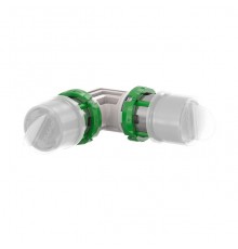 Угольник 90° Comap SkinPress PPSU 32 Push. 9090W32