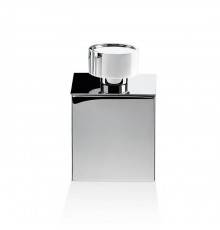Decor Walther DW 3655 Бокс универсальный 8.5x8.5x12.5см, с крышкой, настольный, цвет: хром. 0852700