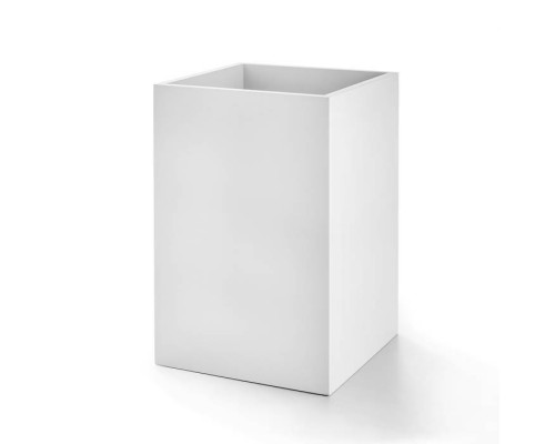 3SC BeMood White Урна 20хh29,5х20 см, цвет: белый. BEMW65A 3SC BeMood White Урна 20хh29,5х20 см, цвет: белый. BEMW65A
