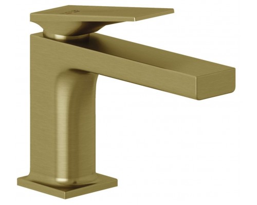 KLUDI 54290N075 DECUS Однорычажный смеситель на умывальник 85,, брашированное золото 54290N075