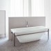 Duravit XViu Ванна отдельностоящая 180х80см, акриловая бесшовная панель, слив-перелив,, цвет: champagne matt. 700443000B10000