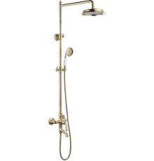 Душевая стойка Rose R0236E золото