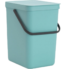 Мусорное ведро Brabantia Sort Go 129902 25 л, мятное