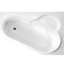 Акриловая ванна Vagnerplast Selena R 145x100 см, угловая, с каркасом, асимметричная