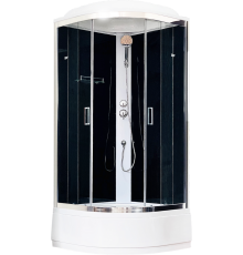 Душевая кабина Royal Bath CK RB90CK5-BT-CH с сиденьем