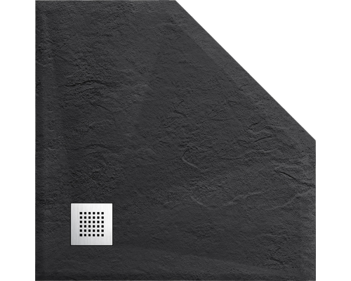 Поддон для душа Vincea VST-4SP1010A антрацит, с сифоном