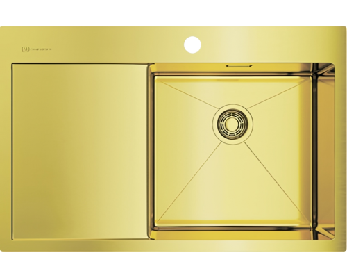 Мойка кухонная Omoikiri Akisame 78-LG-R светлое золото