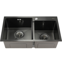 Мойка кухонная Melana S7240HB графит