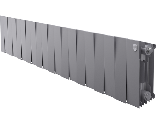 Радиатор биметаллический Royal Thermo Piano Forte 200 silver satin, 20 секций