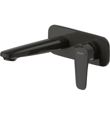 Смеситель для раковины Bravat Source P8173218BW-ENG черный