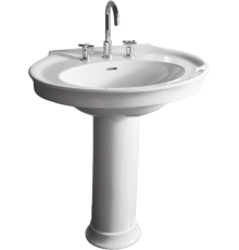Раковина Hatria Dolcevita Y0EW01 75 см, овальная, с пьедесталом