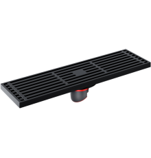Душевой трап (лоток) Orange OT01-010b 30 см, черный