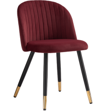Стул Woodville Gabi wine red, ножки black