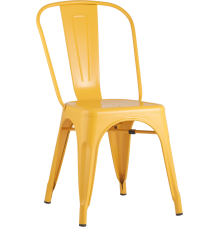 Стул Stool Group Tolix желтый глянцевый