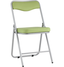 Стул Stool Group Джонни экокожа салатовая, каркас металлик