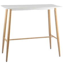 Барный стол Stool Group DSW 120x60 см, белый
