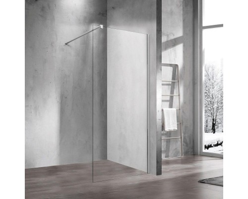 Душевая перегородка Vincea Walk-in VSW-1H600CL 60 см, профиль хром, стекло прозрачное