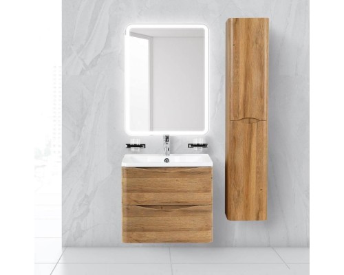 Мебель для ванной комнаты BelBagno Acqua 60 подвесная, rovere rustico