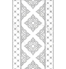 Декор Gracia Ceramica Elegance grey decor 01 глянцевый 30х50