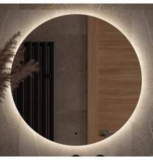 Зеркало круглое Defesto Opti DF 2844R 70 с LED-подсветкой, 4500К, инфракрасный выключатель