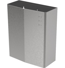 Урна Nofer 14077.EVO.S сталь сатинированая матовая, 23 л