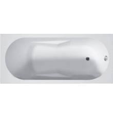Акриловая ванна Riho Bathtubs Lazy 180x80 см, с ножками, со сливом-переливом, еurowhite