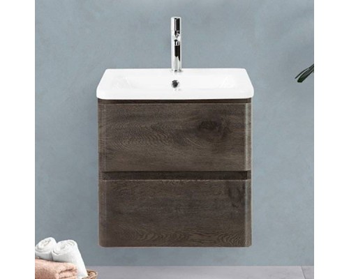 Тумба под раковину BelBagno Albano-Cer 60 подвесная, robere nature grigio