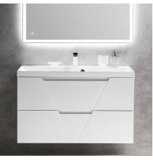 Тумба под раковину BelBagno Vittoria 100 подвесная, bianco opaco
