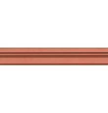 Бордюр Kerama Marazzi Магнолия Багет BLC026R матовый, ректифицированный 5x30 оранжевый