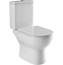 Унитаз-компакт Aquanet Ray-C 326011 безободковый, бачок 326012