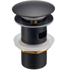 Донный клапан для раковины Milacio Ultra MCU.050.MB матовый черный