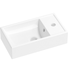 Раковина Wellsee WC Area 151801000 40, глянцевая белая
