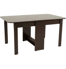 Стол-книжка Woodville ПВХ 150x86 см, венге