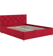 Кровать Mebel-Ars Классик 160, кордрой красный