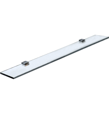 Полка STWORKI Glass Shelf 90 полкодержатели хром (Ненадлежащее качество: брак литья на торцах)